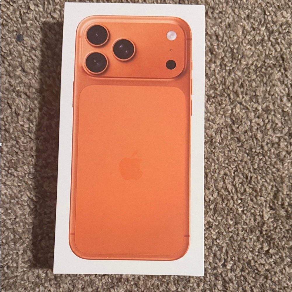 Apple iPhone in Vibrant Orange